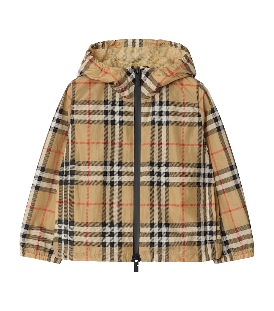 Burberry Check Packable Jacket (3-12 Years) SAND IP CHECK/SAND Image 1