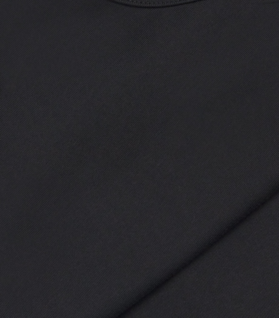 Cotton T-Shirt BLACK Image 5