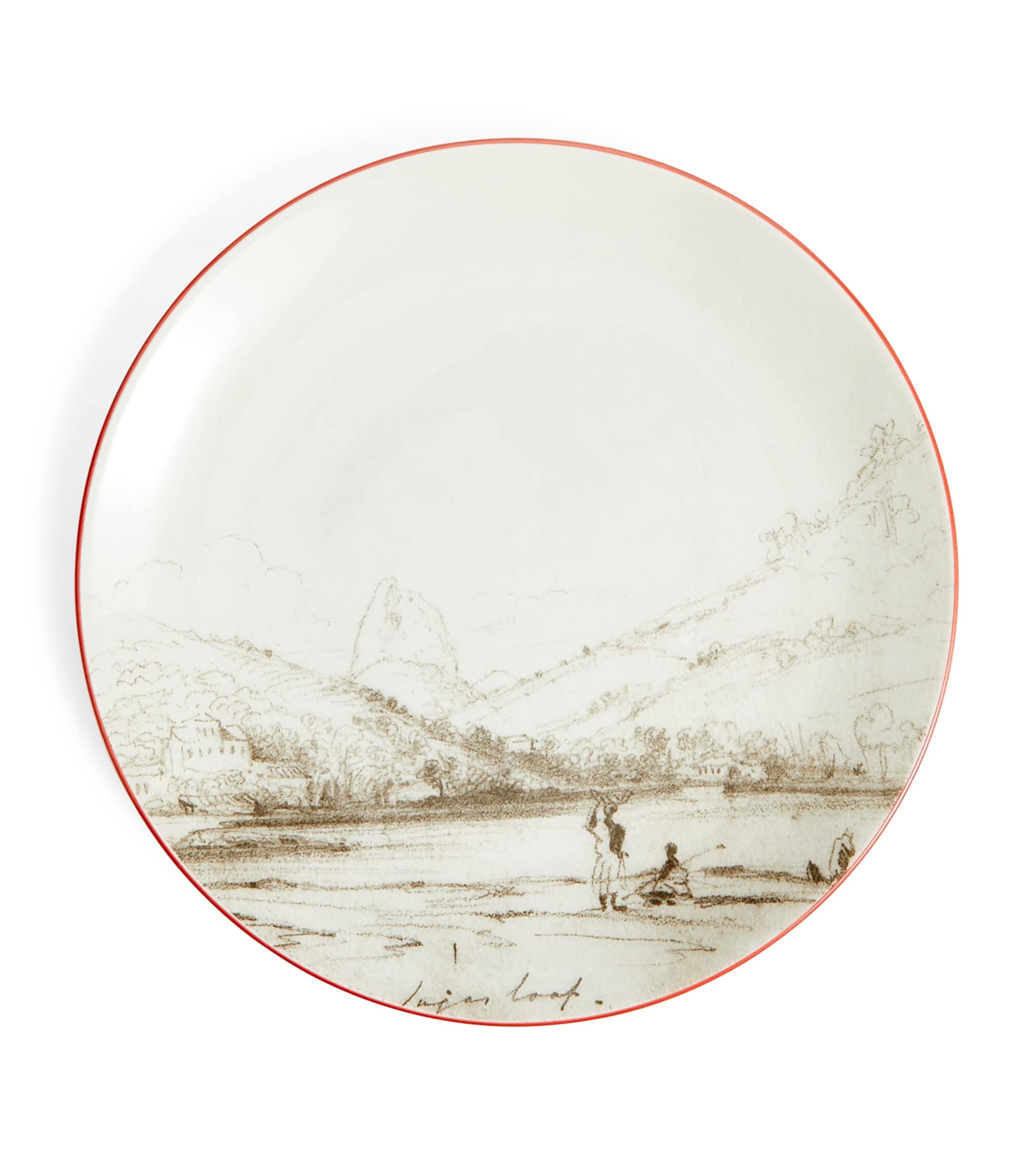 Wedgwood Voyage of the Beagle Brazil Plate, Teacup and Saucer Set Image 4
