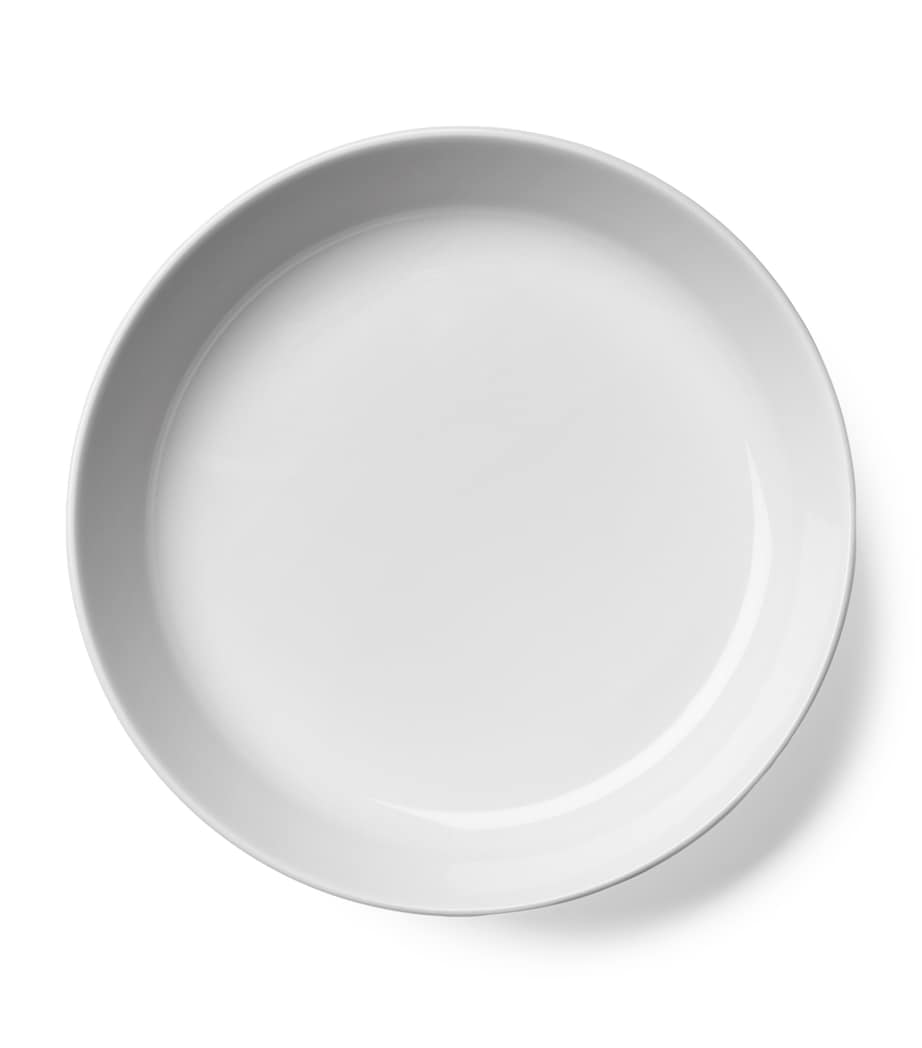Set of 2 Porcelain Collective Starter/Pasta Bowls (20cm) WHITE Image 3