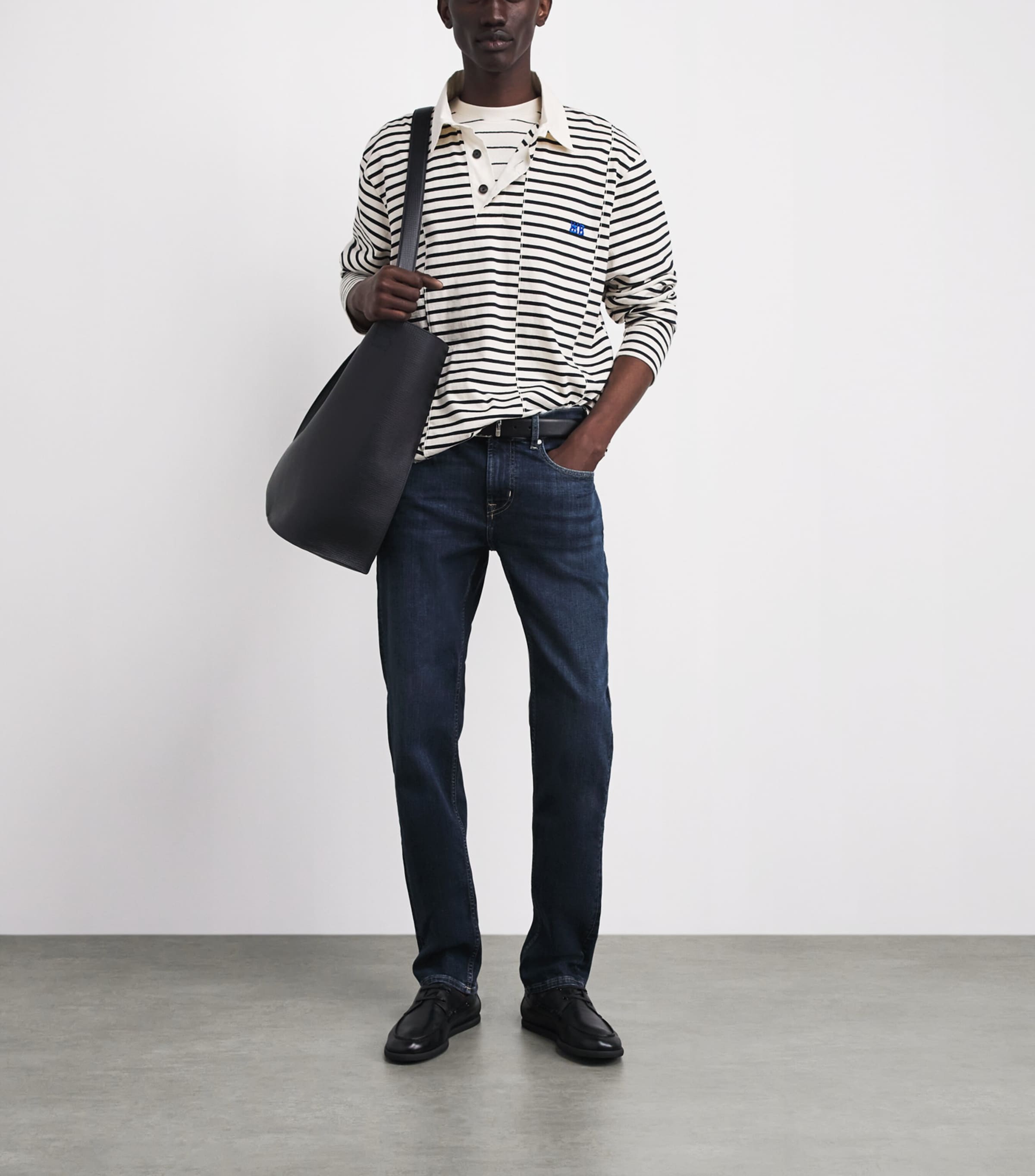 7 For All Mankind Mens Slimmy Badge Jeans Mirror Image 2