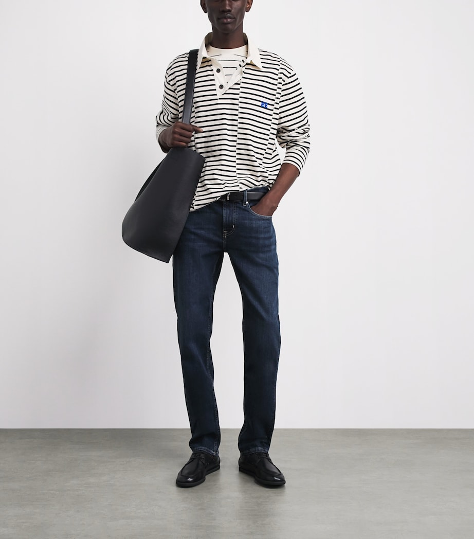 7 For All Mankind Mens Slimmy Badge Jeans Mirror Image 2