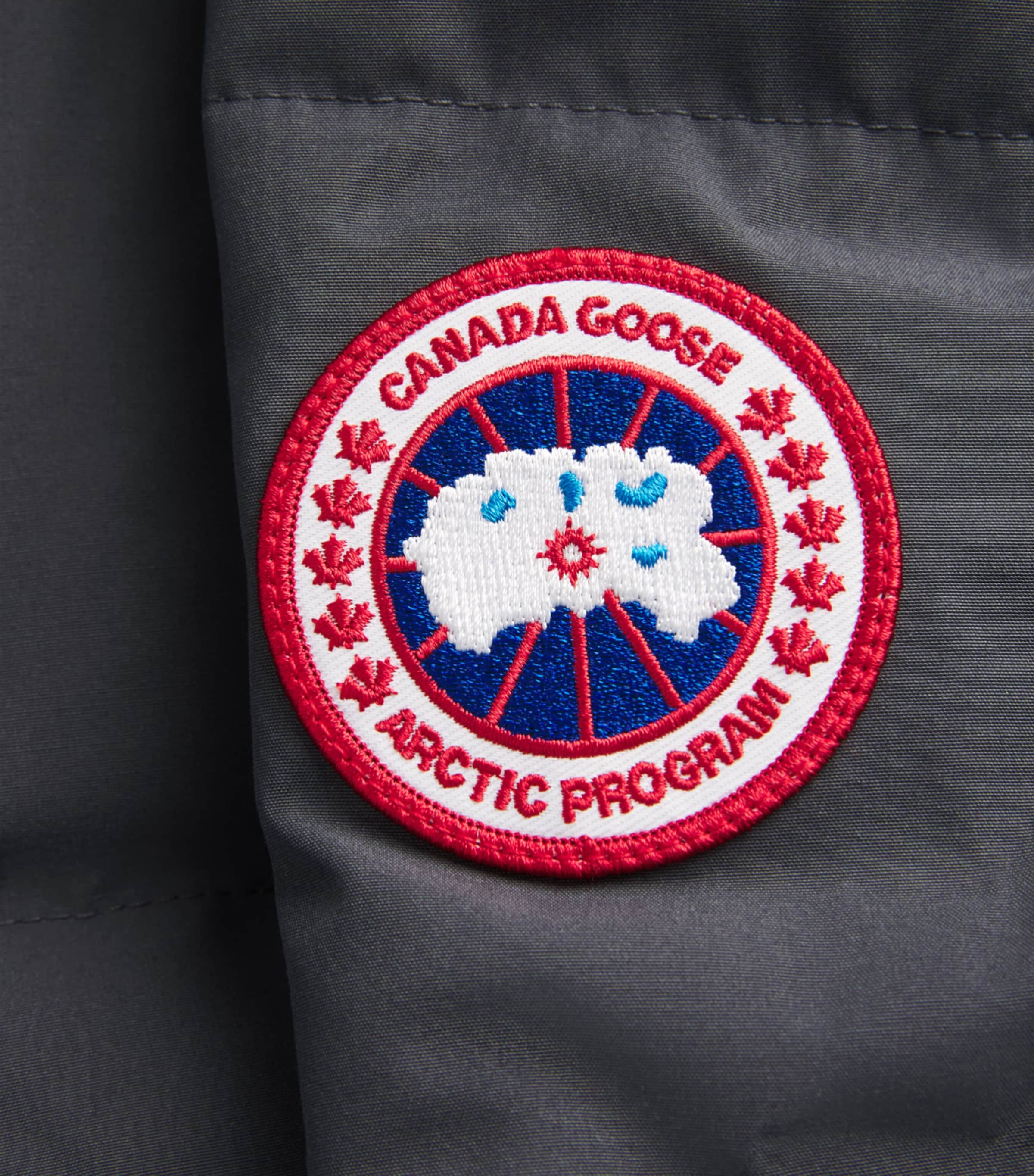 Canada Goose Mens Wyndham Parka Jacket Granite Grey Image 6
