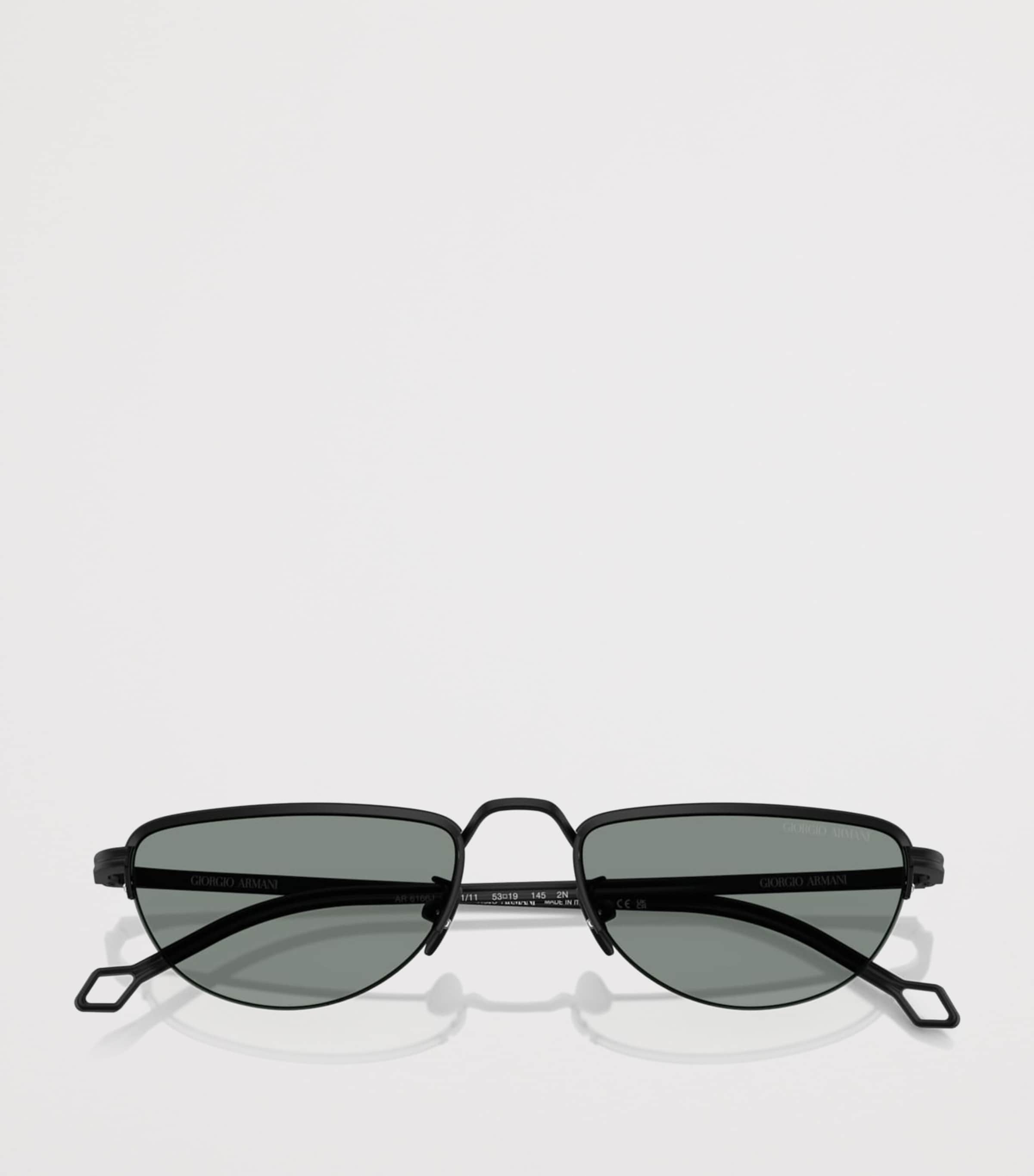 Giorgio Armani Steel Butterfly Sunglasses Image 5