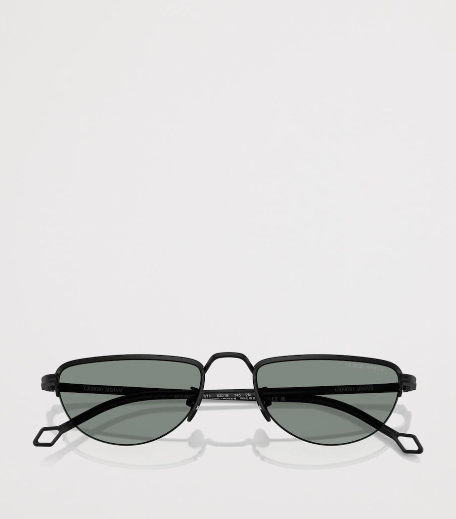 Giorgio Armani Steel Butterfly Sunglasses Image 5