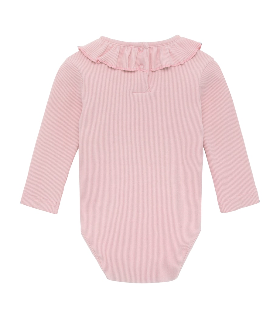 Stretch-Cotton Grace Willow Bodysuit (3-24 Months) DUSTY PINK Image 2