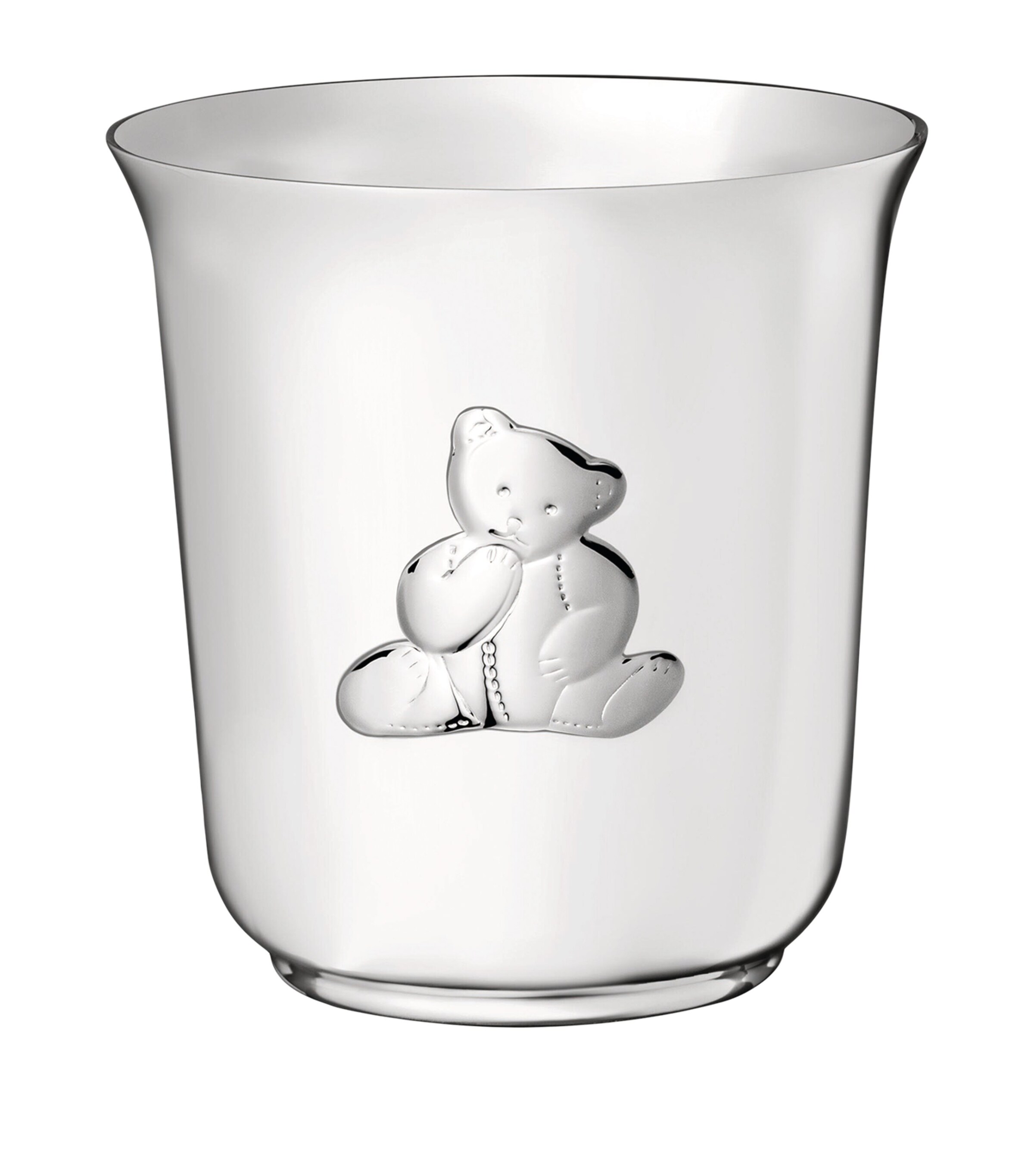 Christofle Silver-Plated Charlie Bear Baby Cup (7.5cm) Silver Image 2