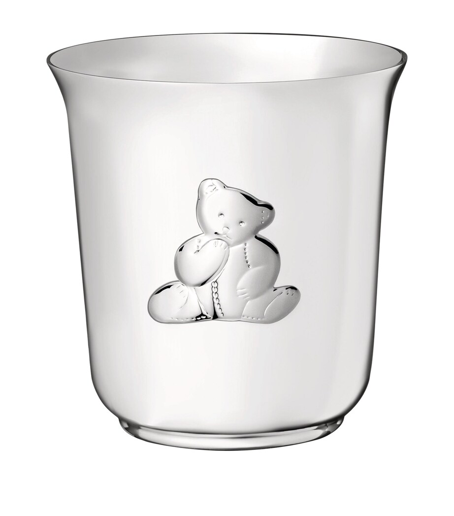 Christofle Silver-Plated Charlie Bear Baby Cup (7.5cm) Silver Image 2