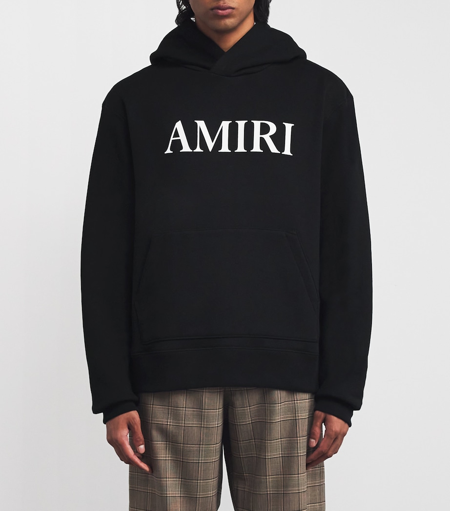 Cotton Logo Hoodie BLACK / 001 Image 3