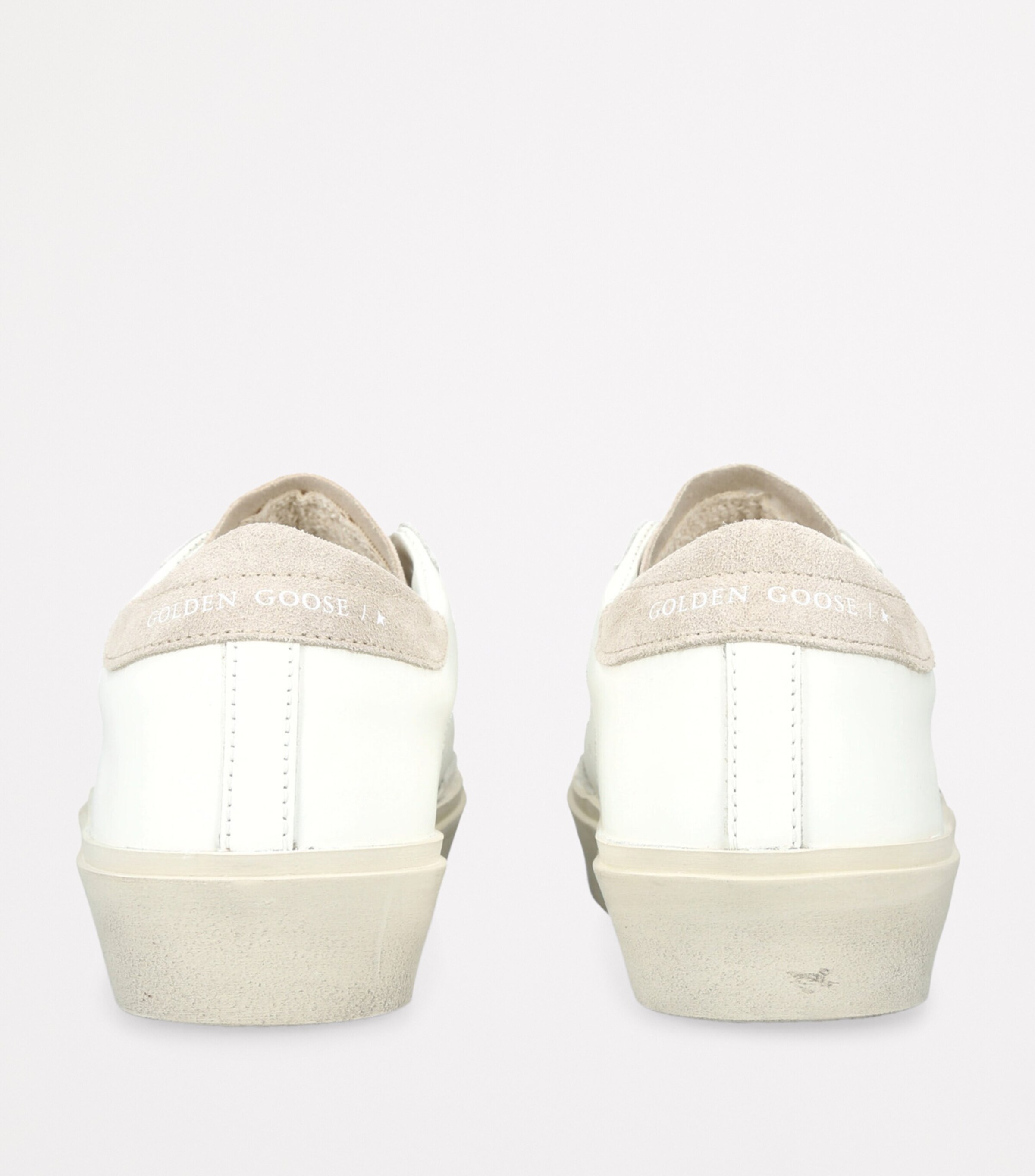 Golden Goose Leather Hi Star Sneakers White/oth Image 2
