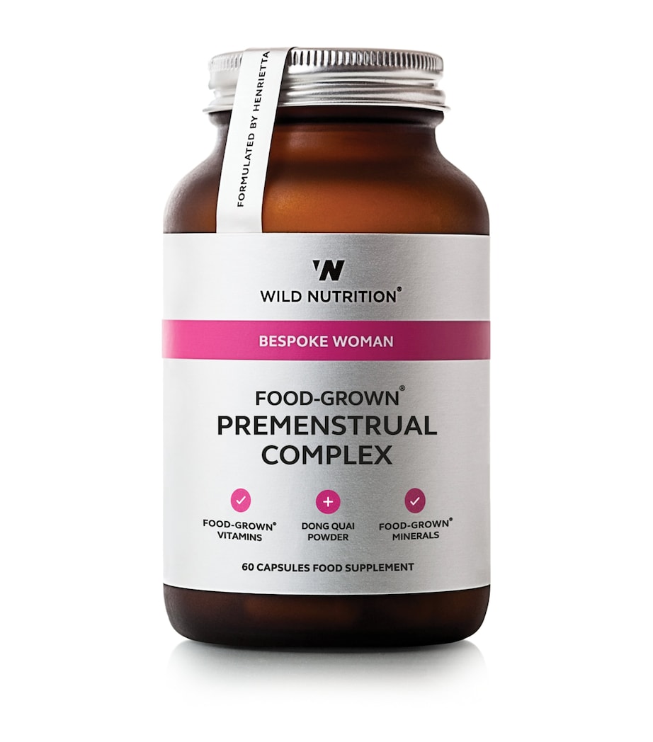 Wild Nutrition Bespoke Woman Food-Grown Premenstrual Support (60 Capsules) Image 1