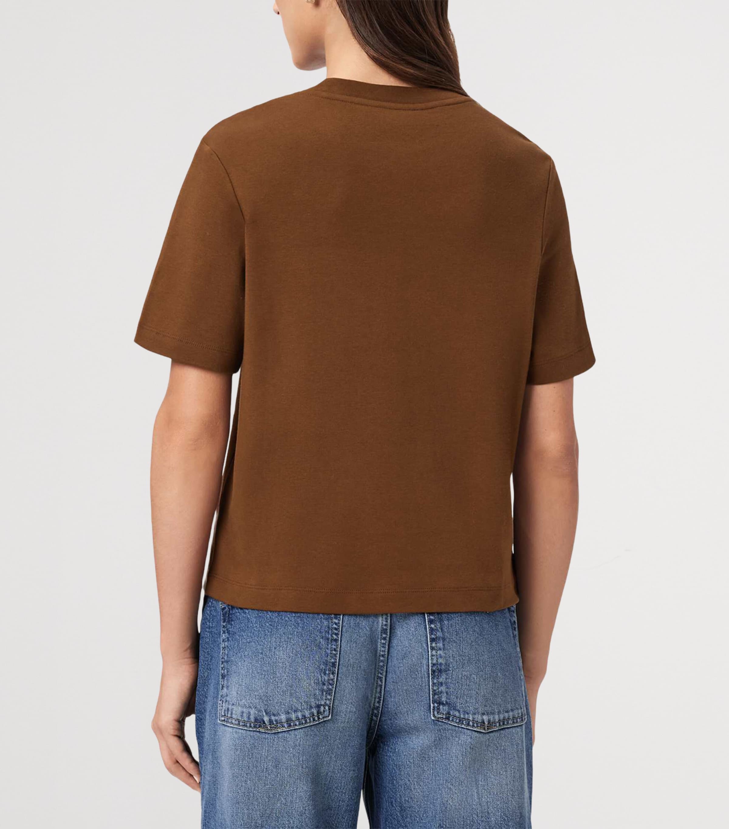 Organic Cotton Lover T-Shirt COGNAC BROWN Image 6