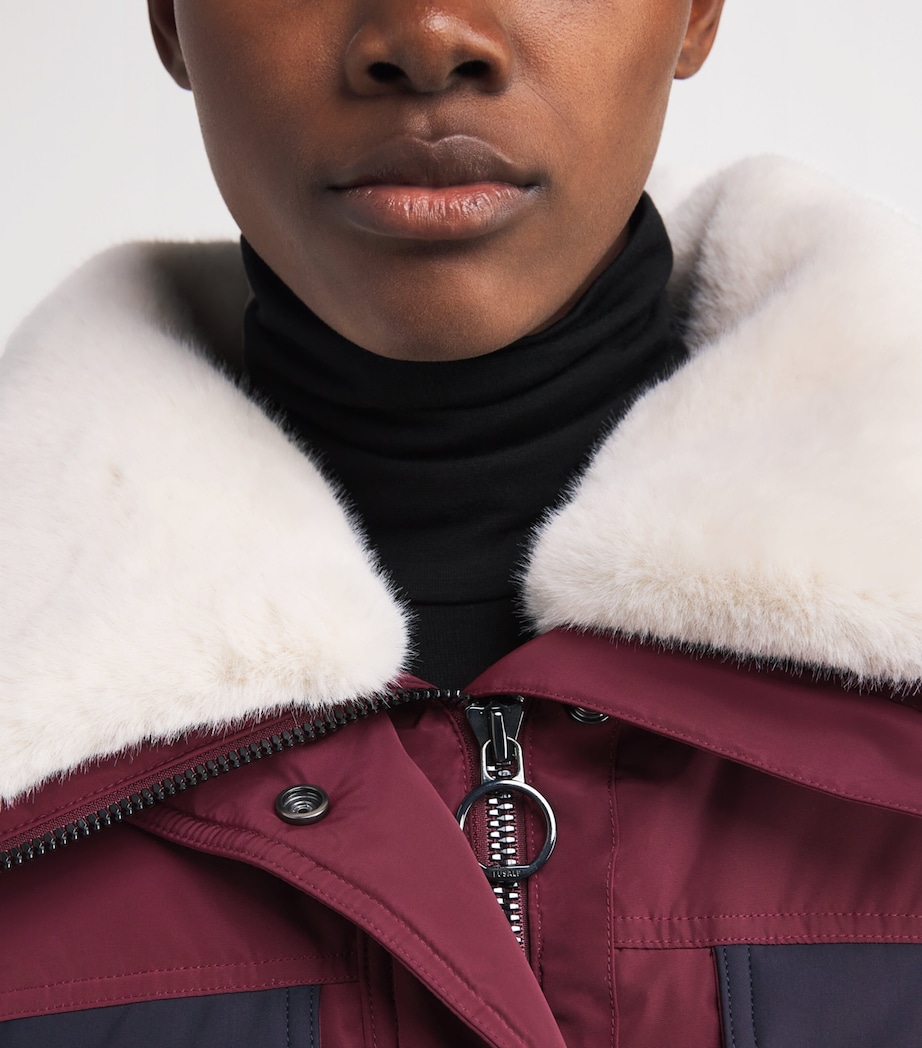 Water-Repellent Lakki Ski Jacket 2034ACJOU/MRIN/NEIGE Image 6