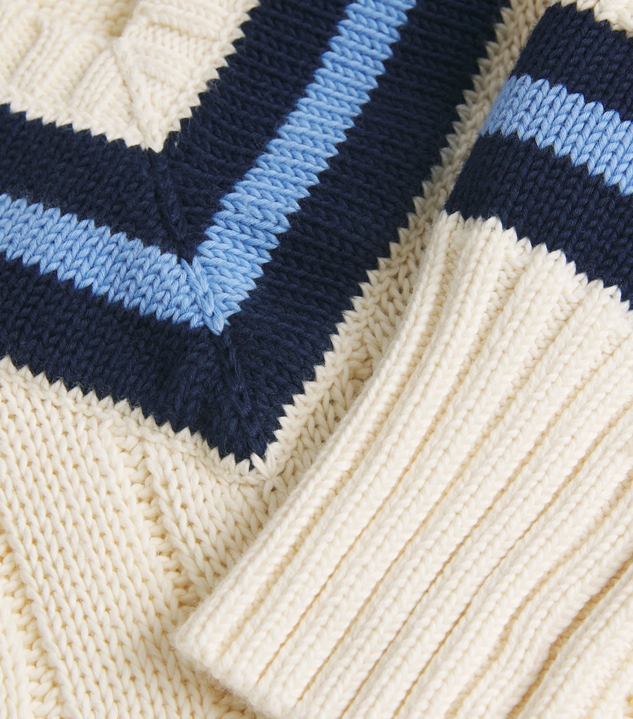 Cable-Knit Cricket Sweater NATURAL Image 5