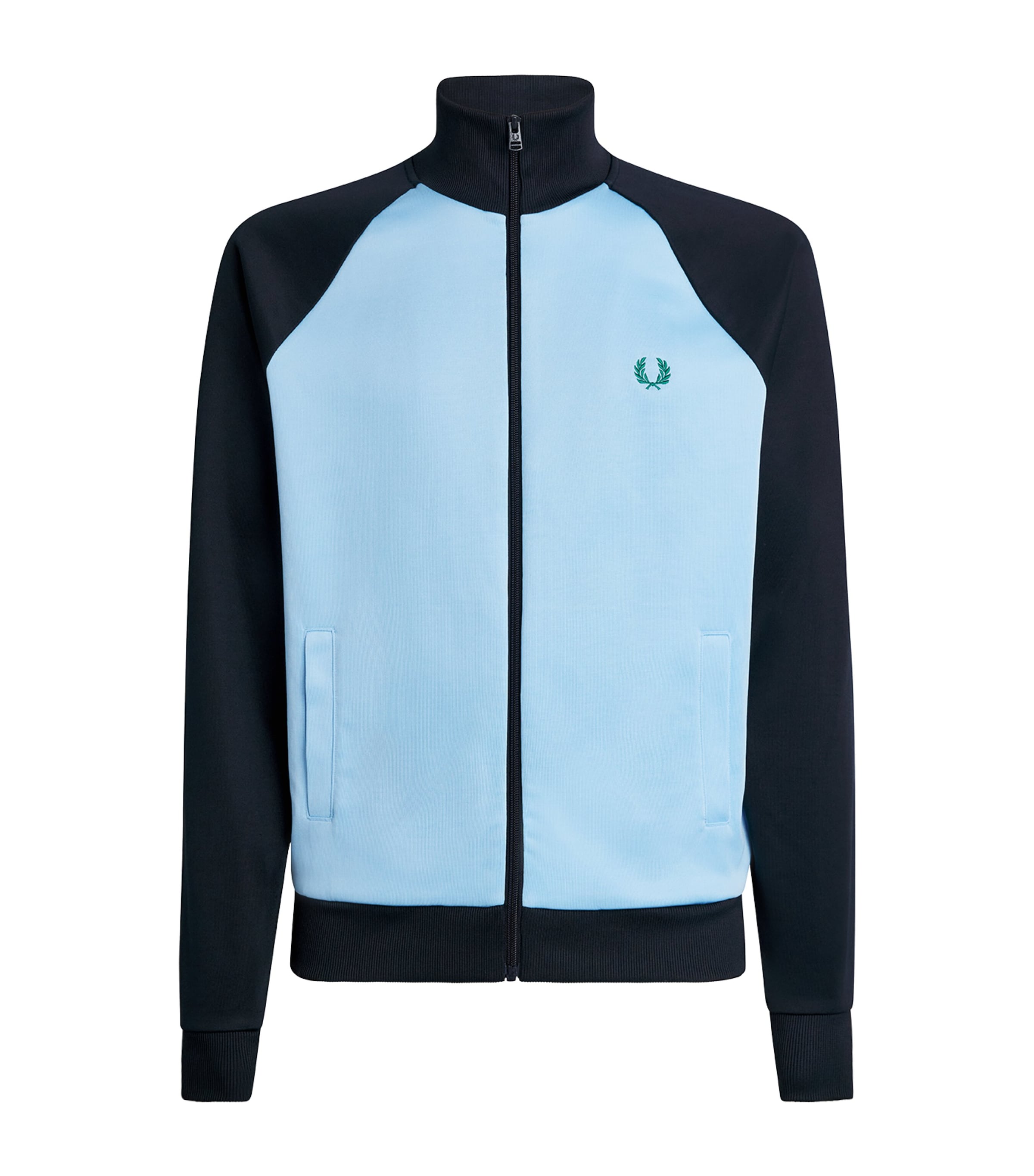 Fred Perry Tricot Track Jacket In Purple