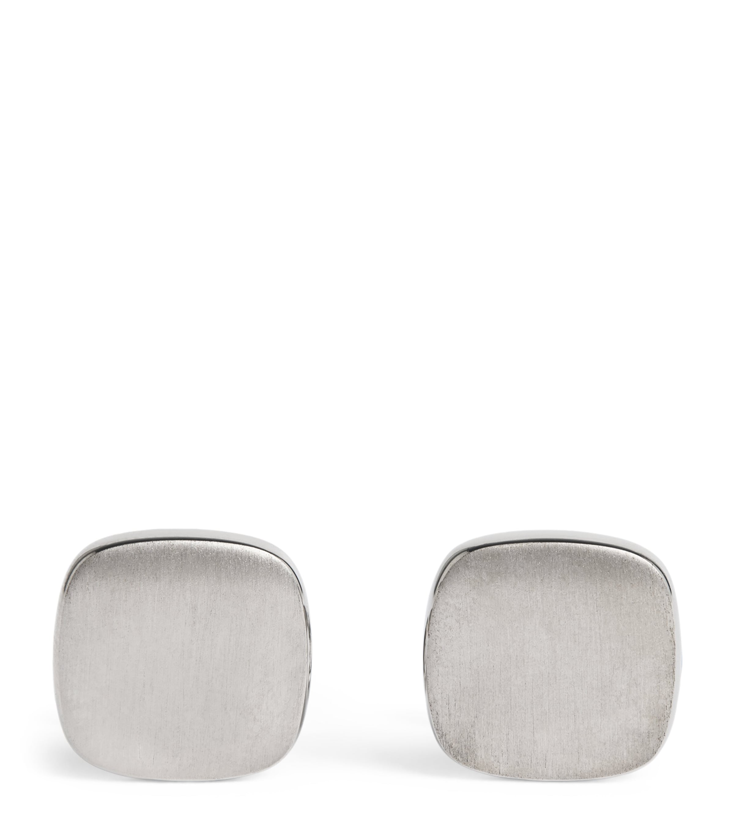 Sterling Silver Round Cufflinks 17 Image 1