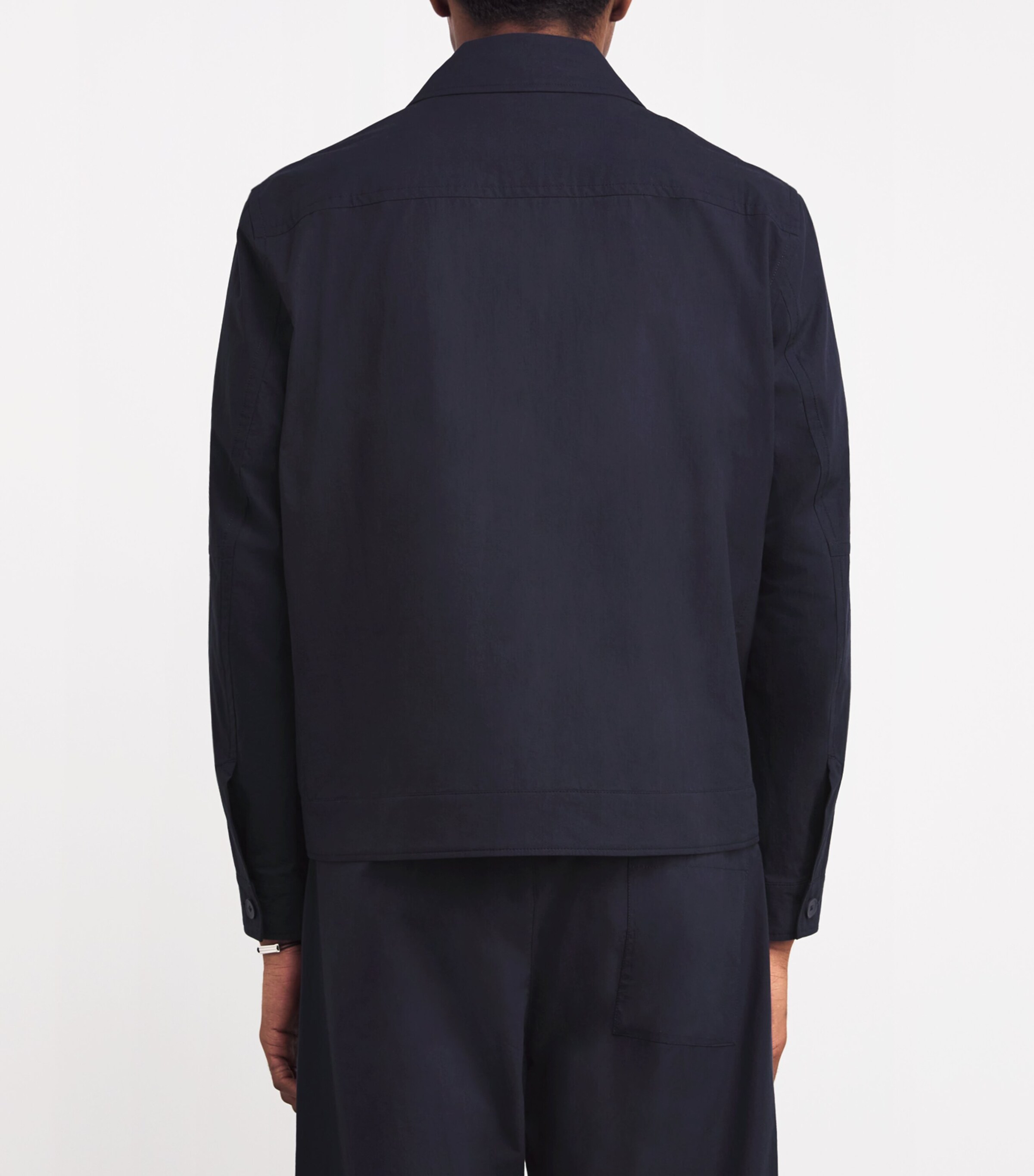 Craig Green Mens Cotton Utility Shirt Jacket Navy Image 4