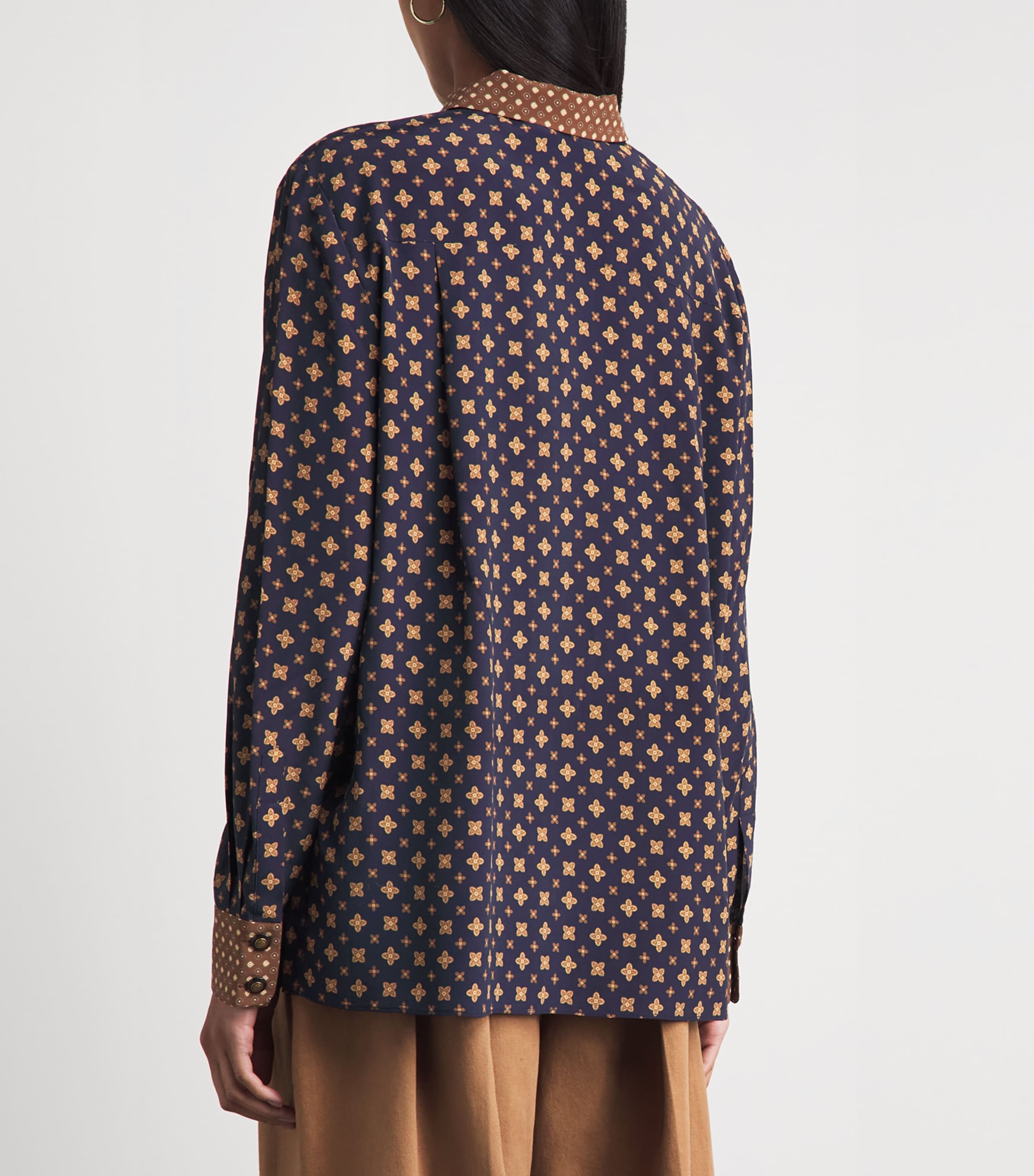 Zimmermann Womens Printed Shirt Multi Geo Print Image 5