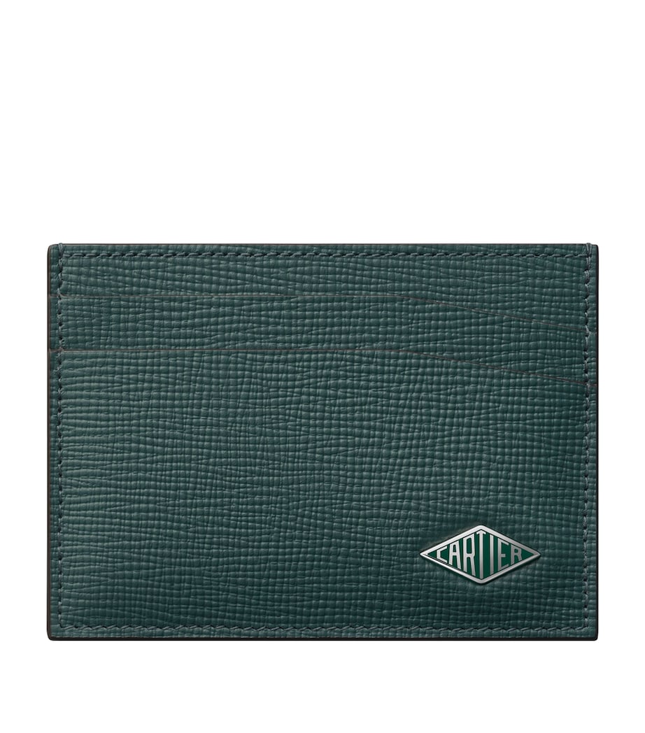 Cartier Leather Losange Card Holder Pine Green Image 1