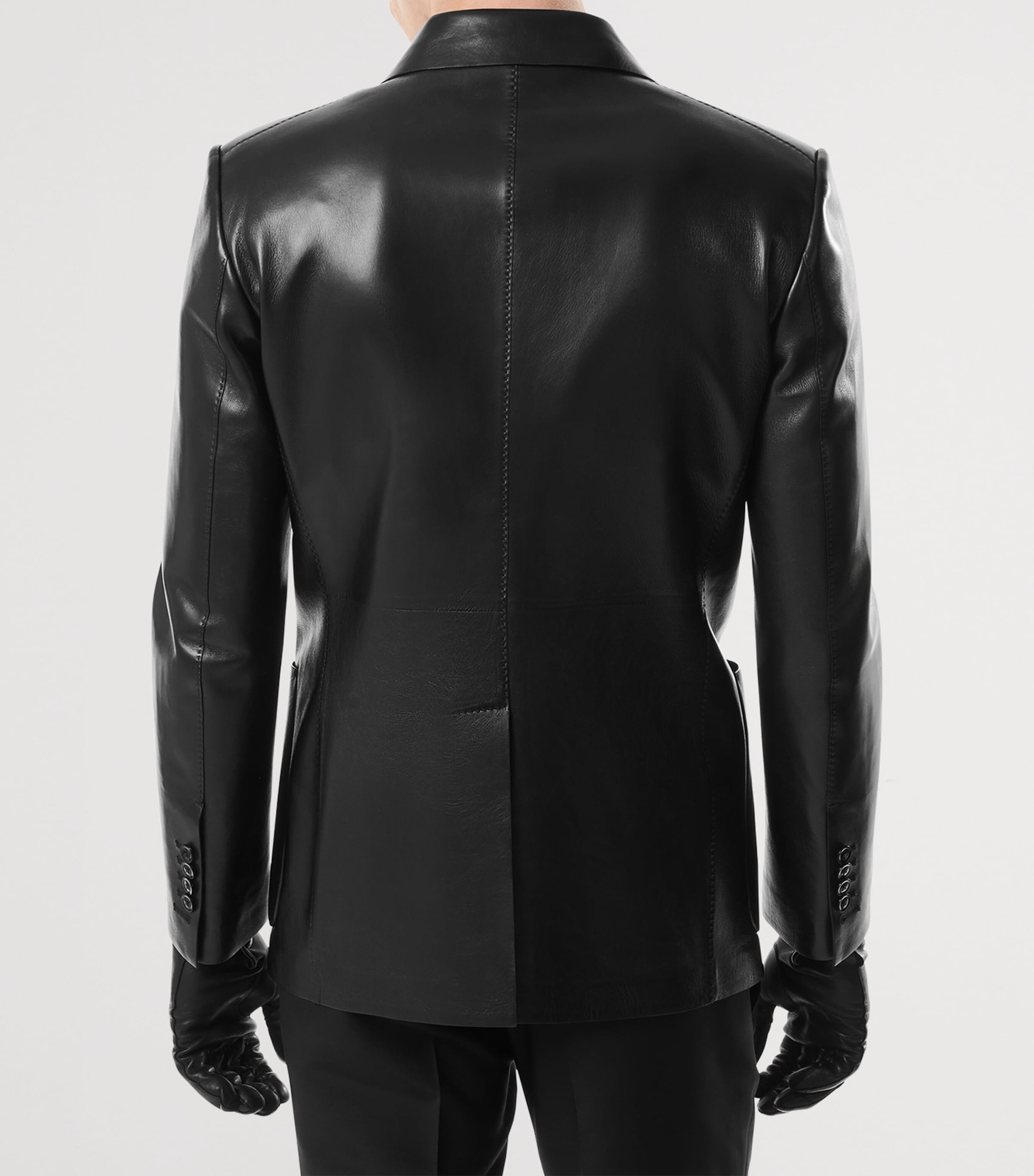 Lambskin Single-Breasted Blazer LB999 Image 5