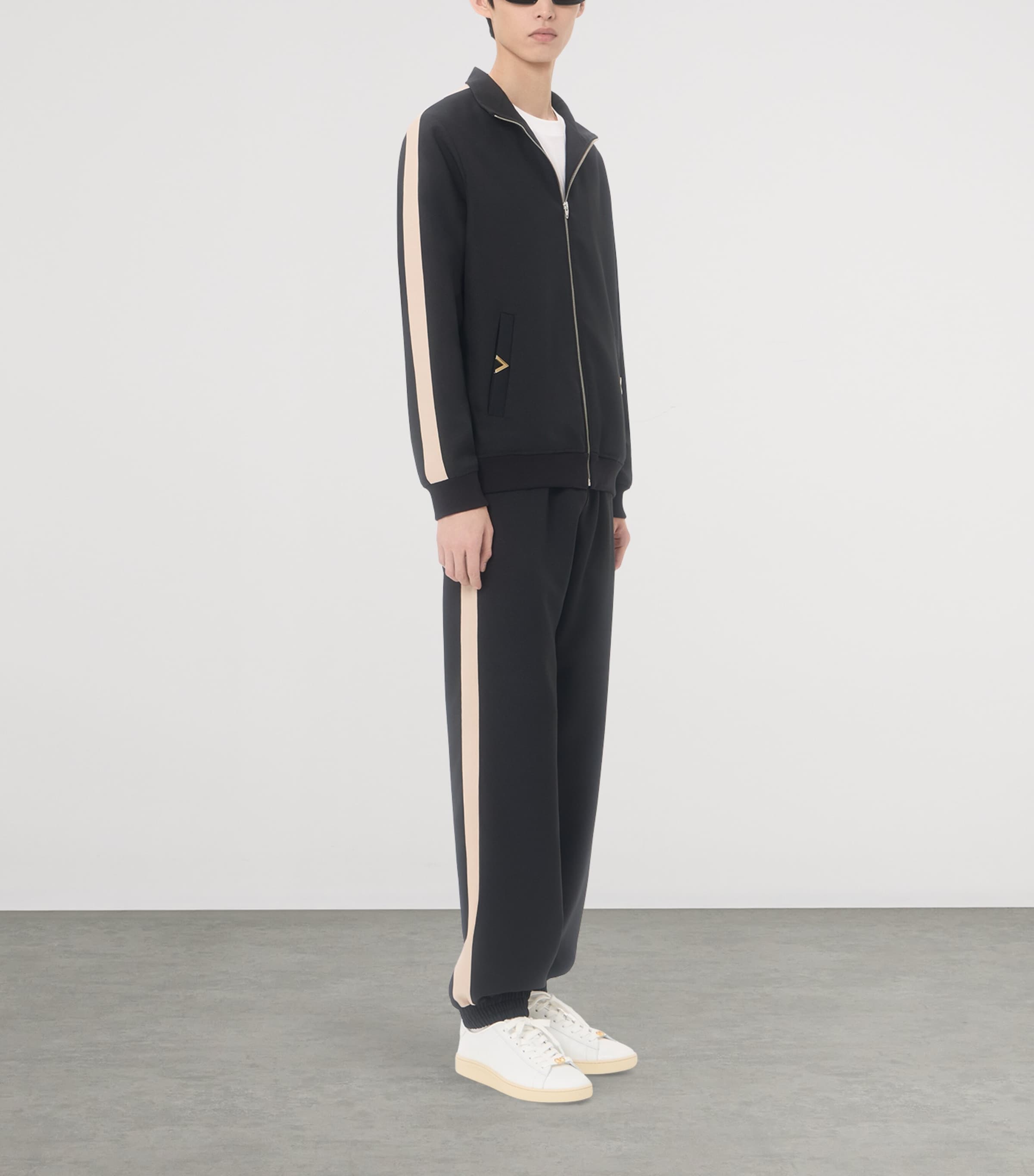 Valentino Garavani Mens Jersey VGold Sweatpants Image 5