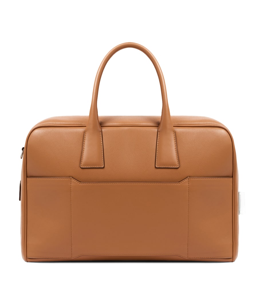 Leather Cristallo Holdall WALNUT Image 1