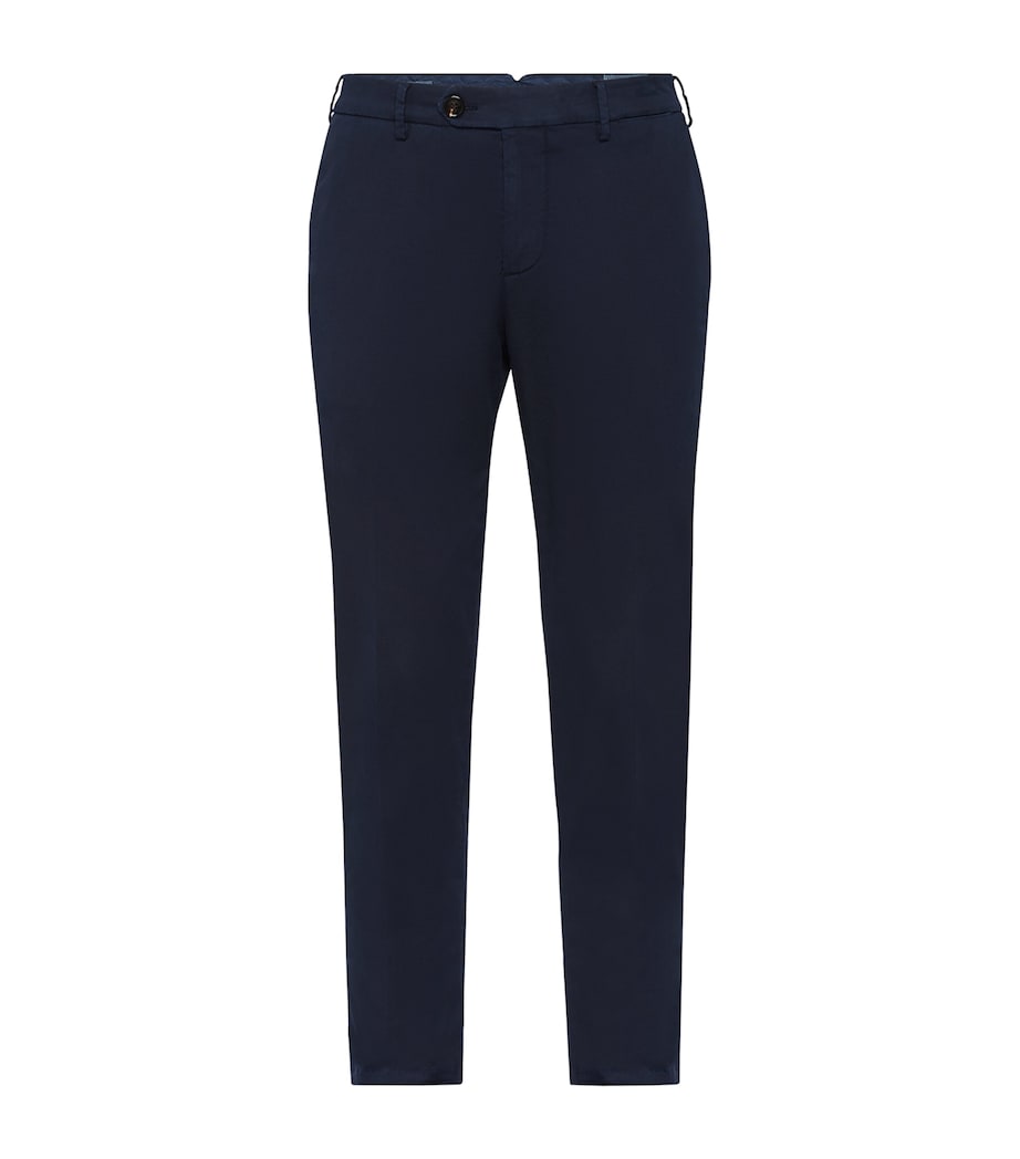 Stretch-Cotton Garment-Dyed Trousers C2517 Image 1