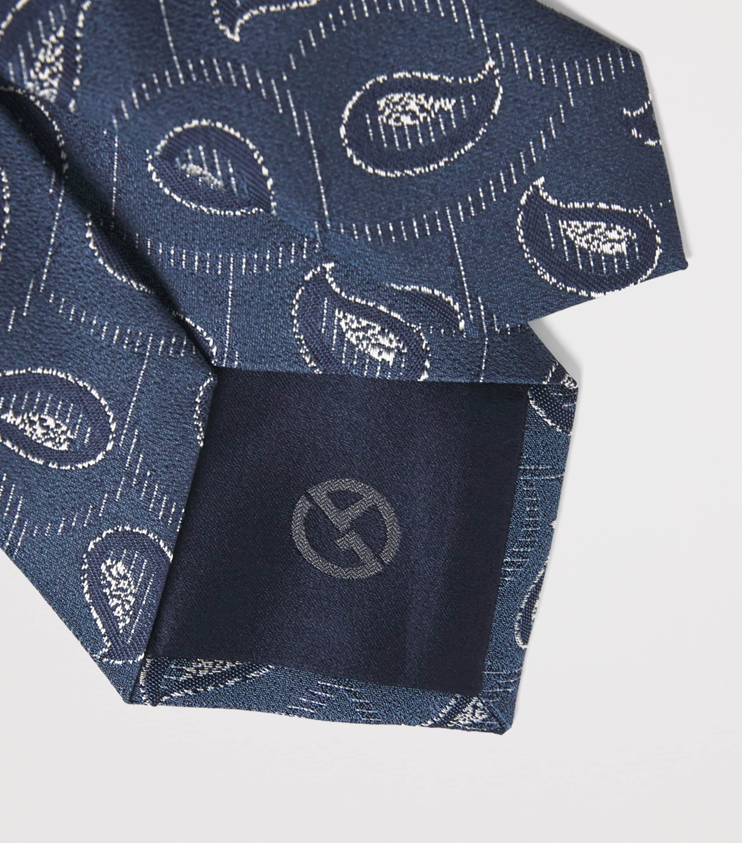 Silk Paisley Jacquard Tie FB201 Image 3