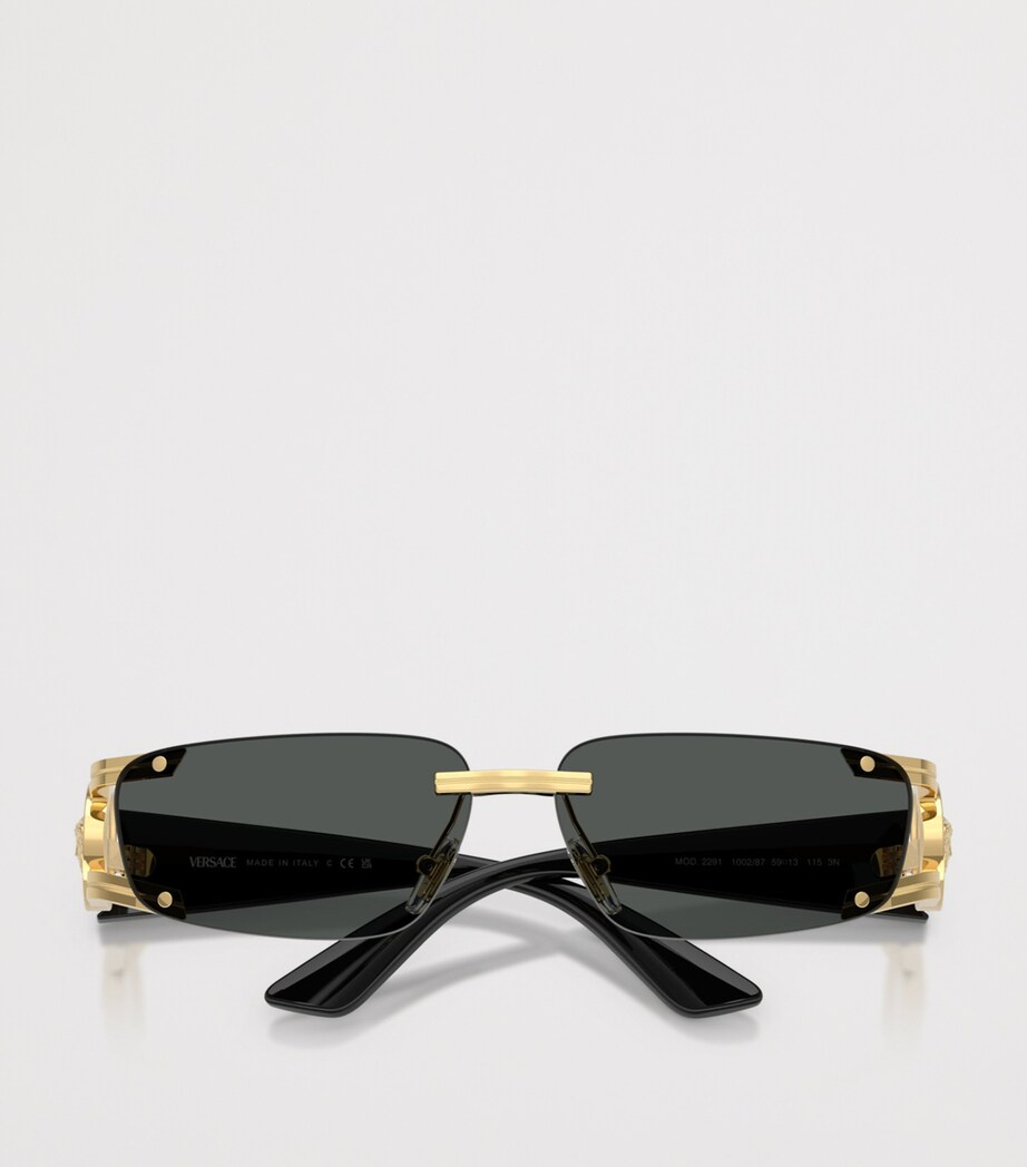 Versace Metal VE2291 Rectangle Sunglasses Image 5