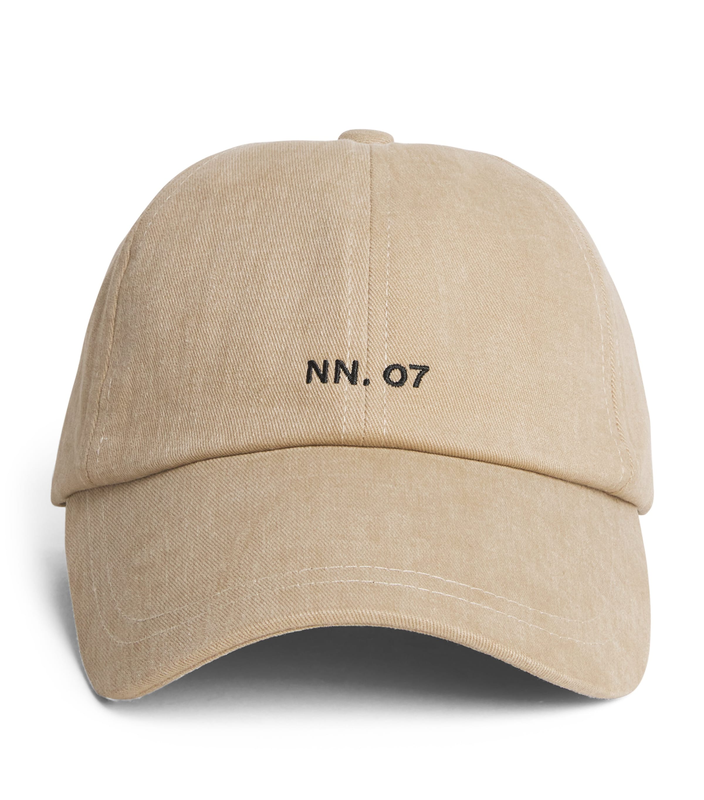 NN07 Cotton Logo Baseball Cap Camel Image 1