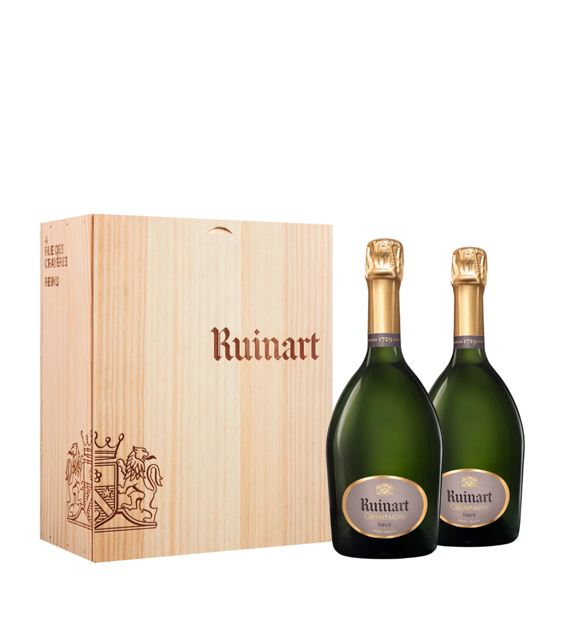 R de Ruinart Duo Gift Box (2 x 75cl) - Champagne, France NO COLOUR Image 1