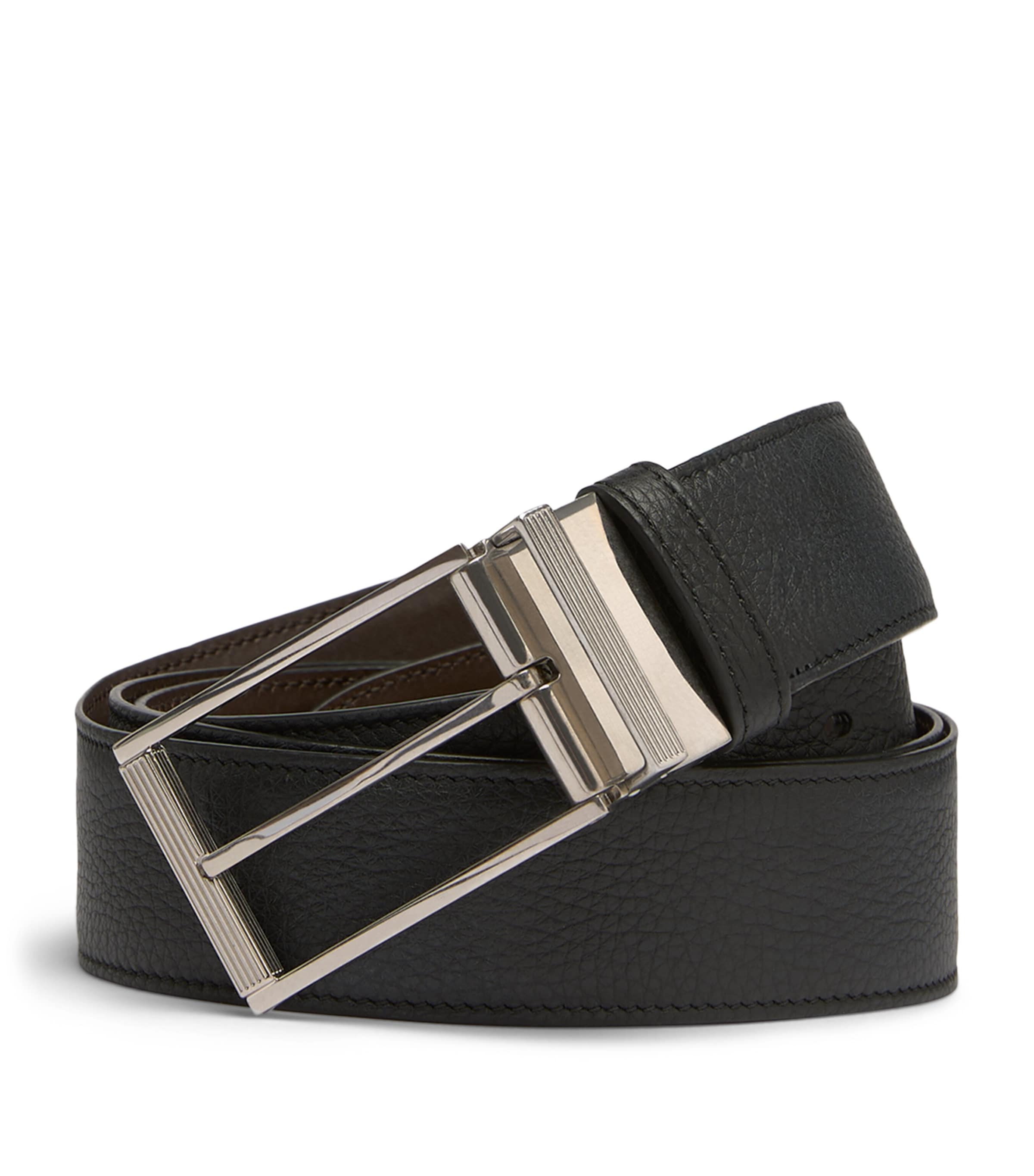 Dunhill Leather Reversible Belt Image 1