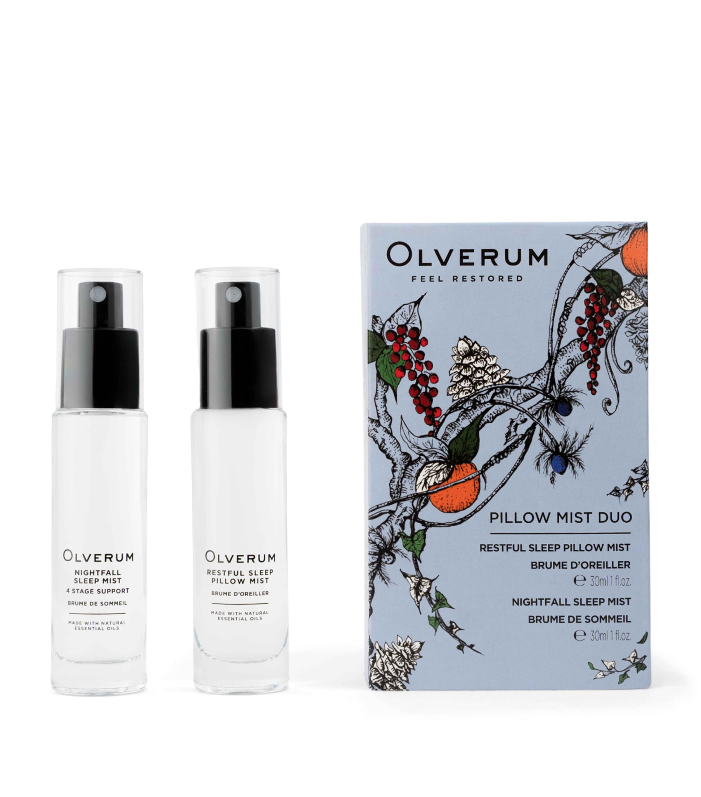 Olverum Pillow Mist Duo In Transparent