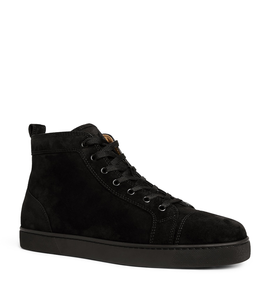 Louis Orlato Suede High-Top Sneakers B049 Image 5