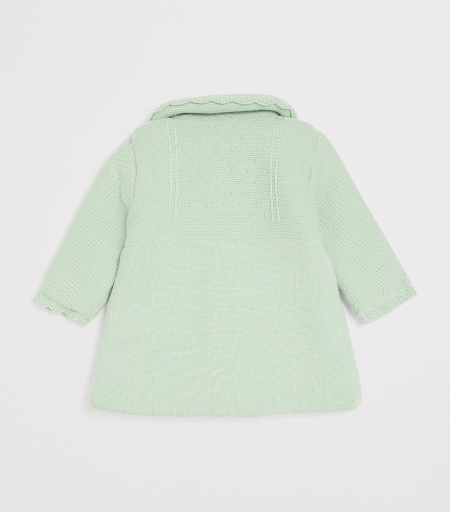 Merino Wool Knitted Coat (12 Months) 032 H56 Image 2