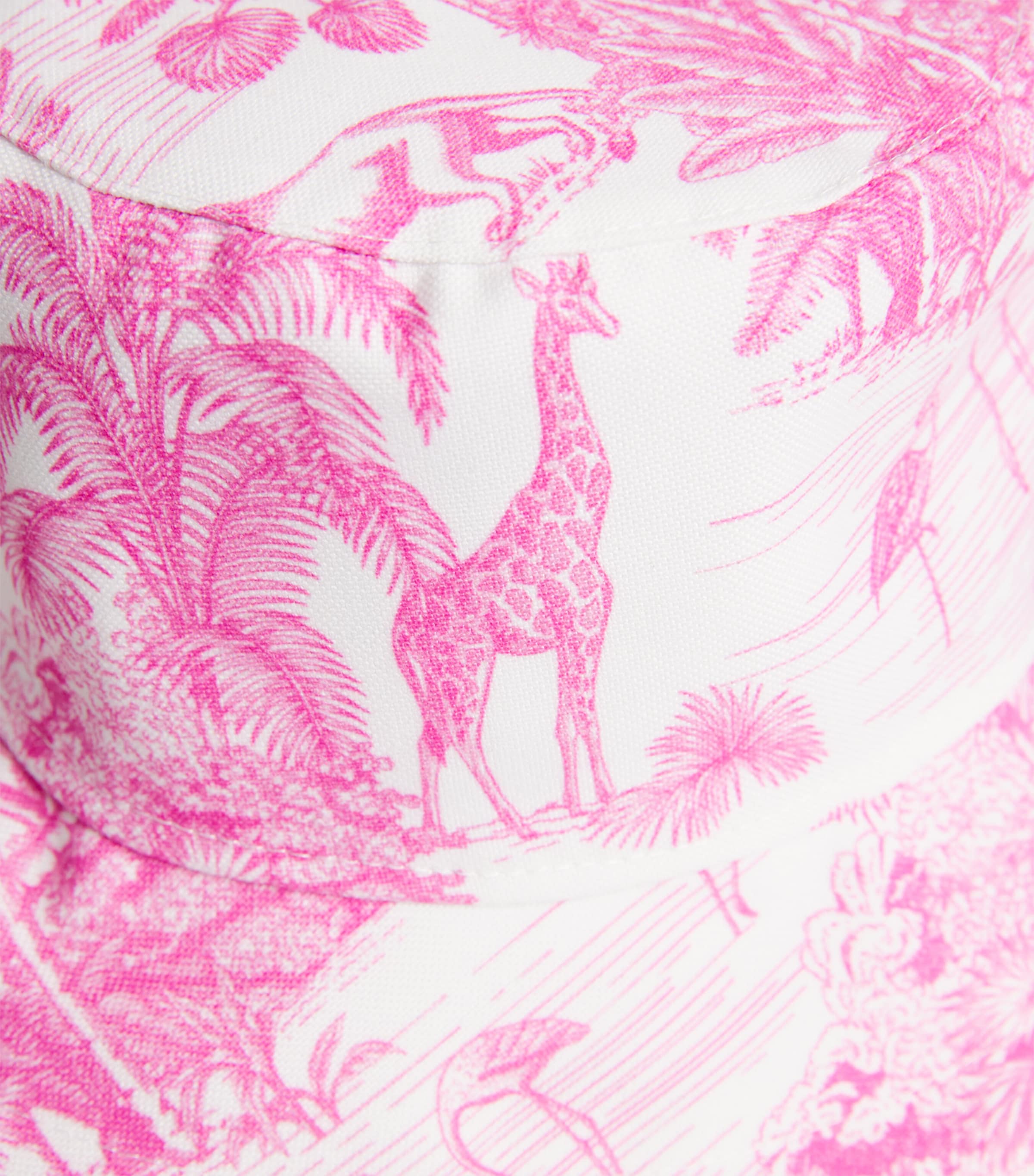 Jungle Print Bucket Hat JUNGLE PINK Image 3