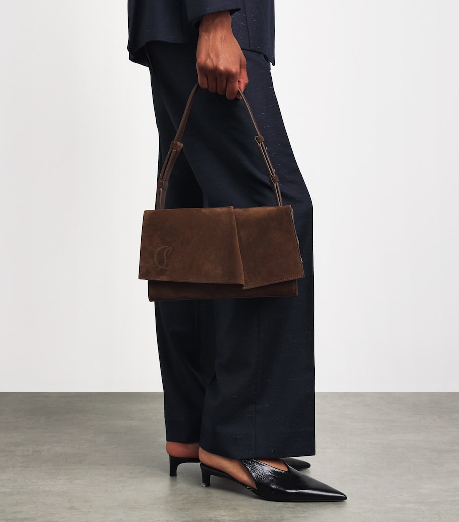 Baggy Small Suede Shoulder Bag C959 Image 5