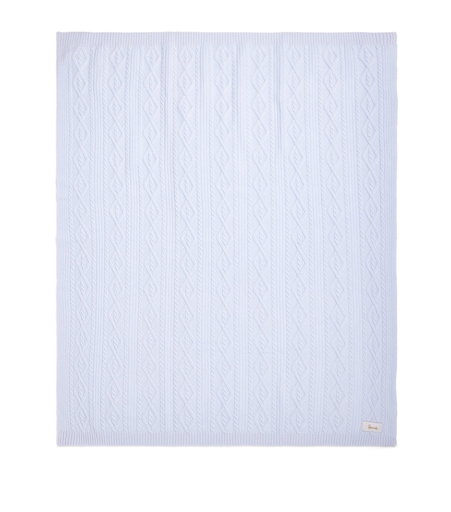 Cashmere Shawl BLUE Image 1