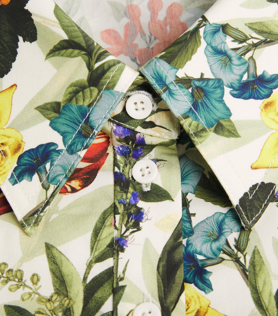 Alice+Olivia Womens Floral Kim Mini Dress Dsrt Sprgs Vnla Image 6