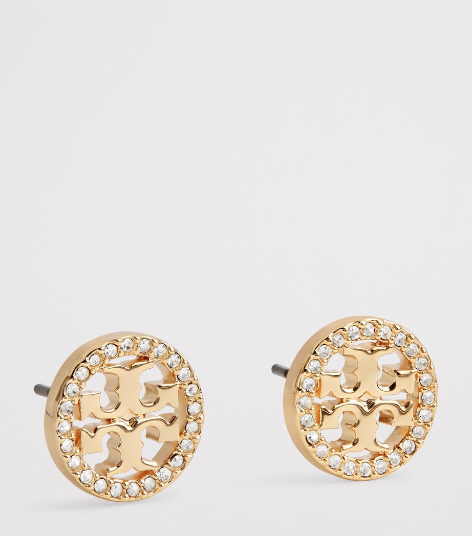 Miller Stud Earrings 783 TORY GOLDCRYSTAL Image 3