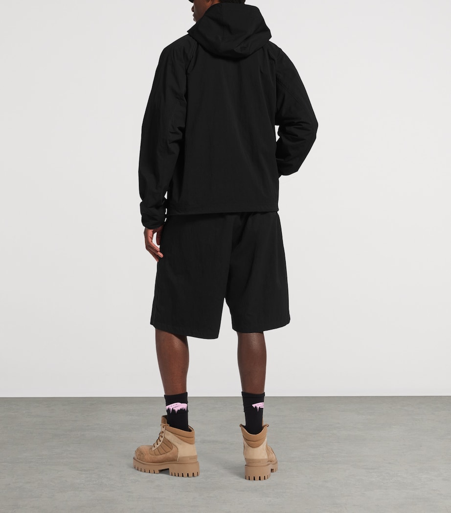 Balenciaga Mens Loop Sports Icon Track Shorts Image 3
