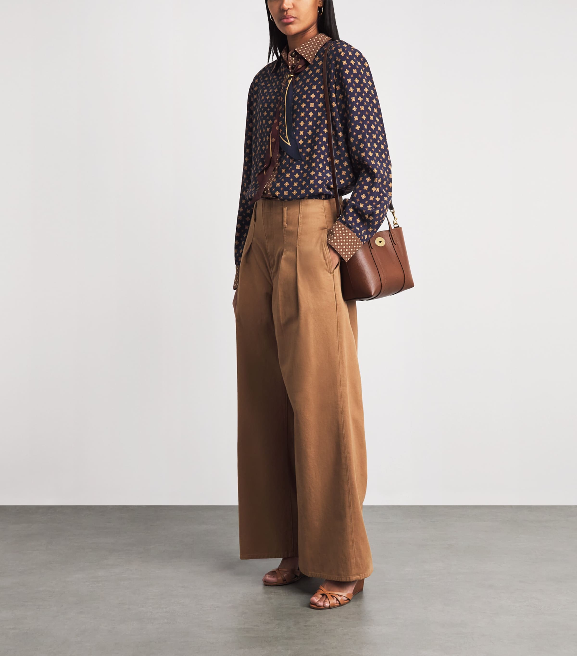 Zimmermann Womens Printed Shirt Multi Geo Print Image 2