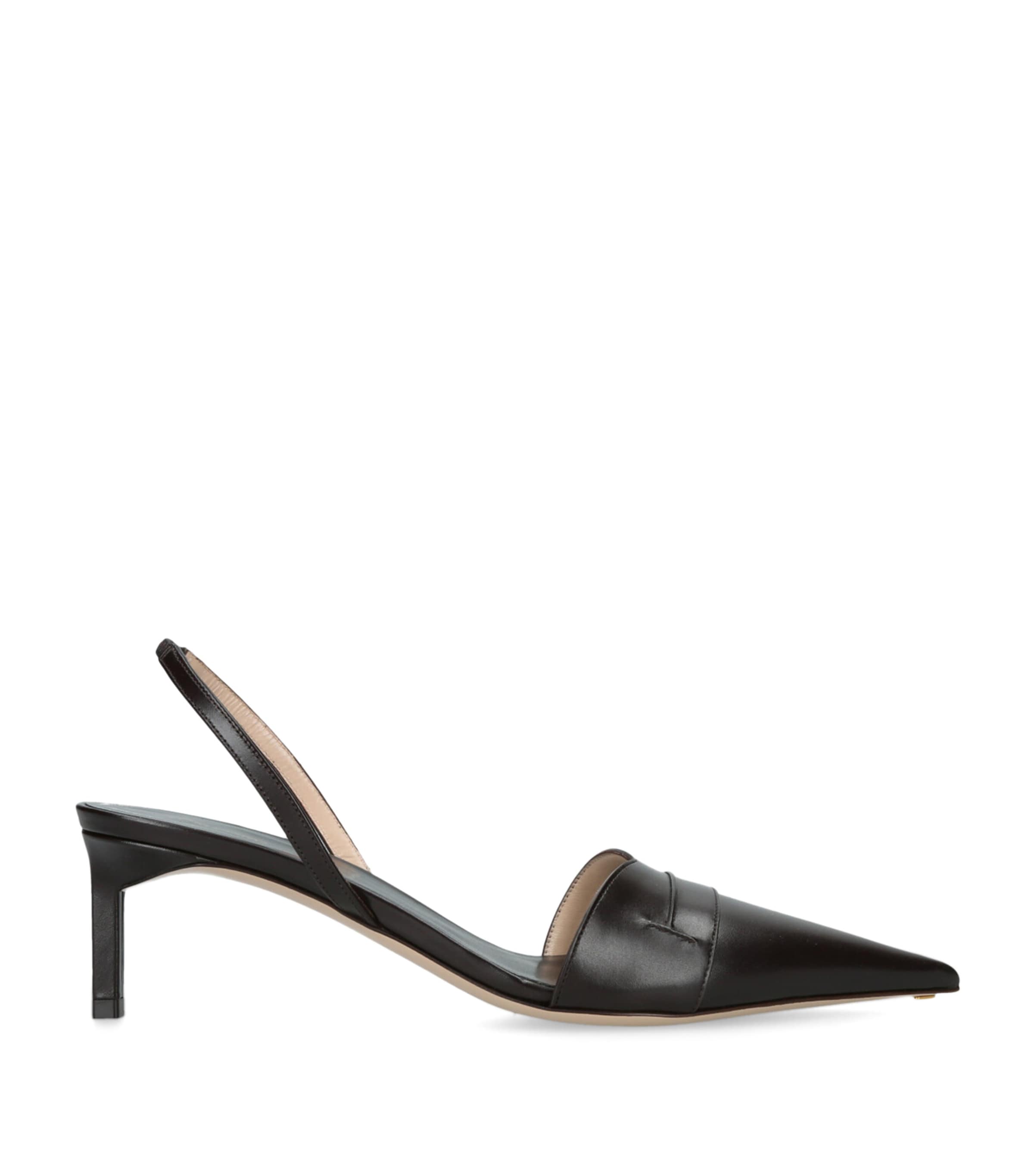 TOM FORD Leather Eva Slingback Pumps 55 | Women Clothing | Workwear | Women Shoes | Heels | Slingback Heels | Designers | Tom Ford