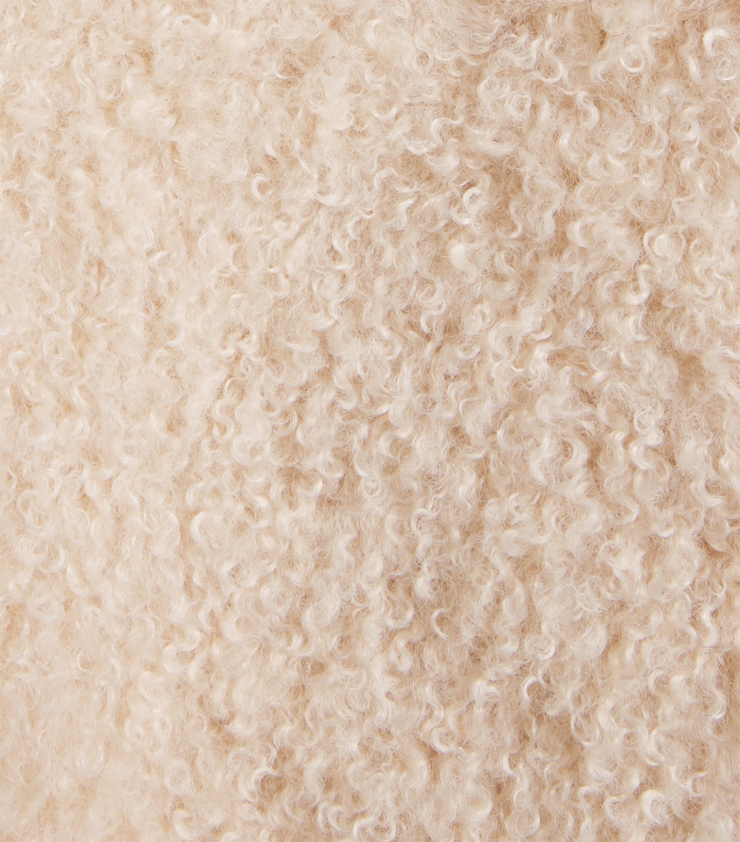 Bonton Textured Coat (2-14 Years) Milk Image 3