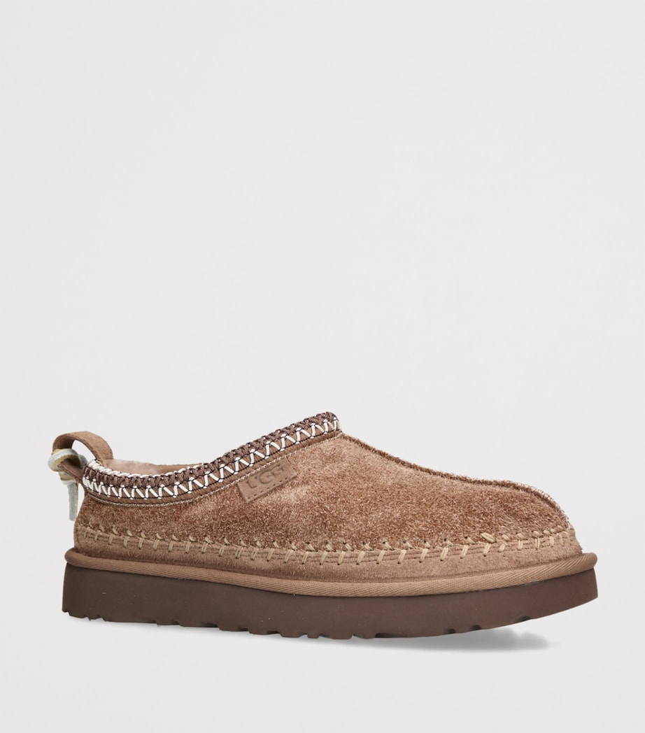 Suede Tasman Biarritz Slippers ROCKY OAK Image 3