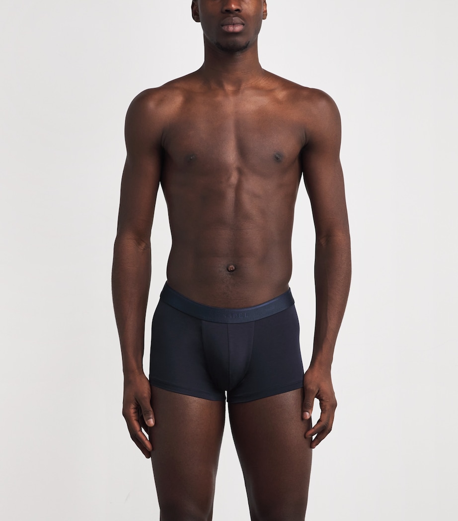 Tencel-Blend Stretch Trunks BUAA - NAVY Image 2