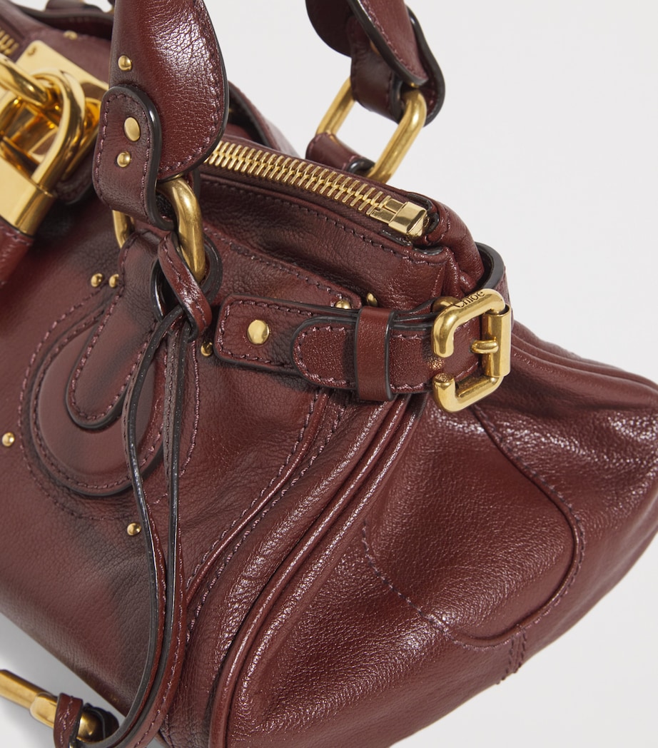 Leather Paddington Shoulder Bag CRAFTY BROWN Image 4