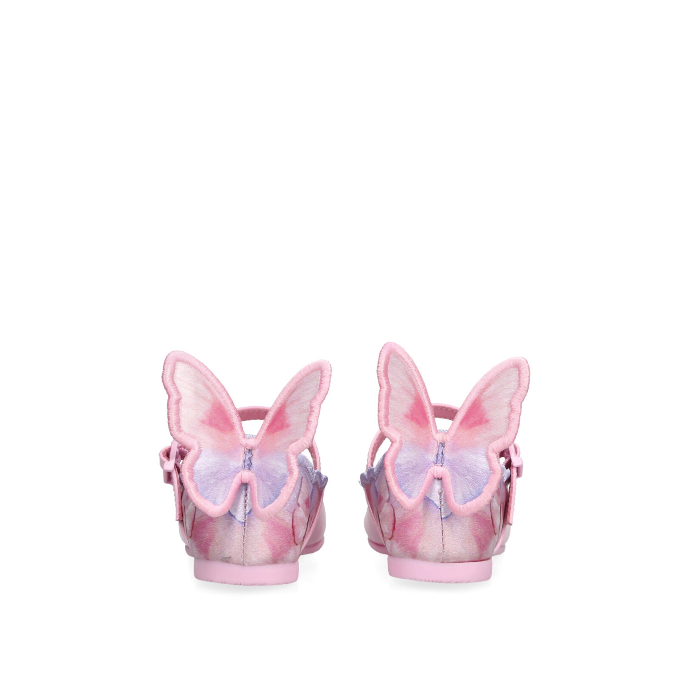 Sophia Webster Mini Leather Chiara Ballet Flats Pink Comb Image 2