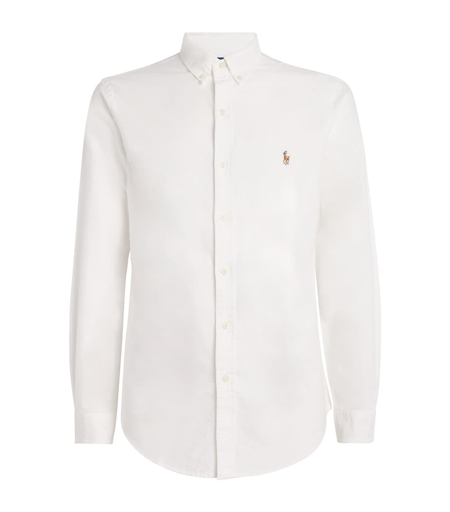 Slim Oxford Shirt WHITE Image 1