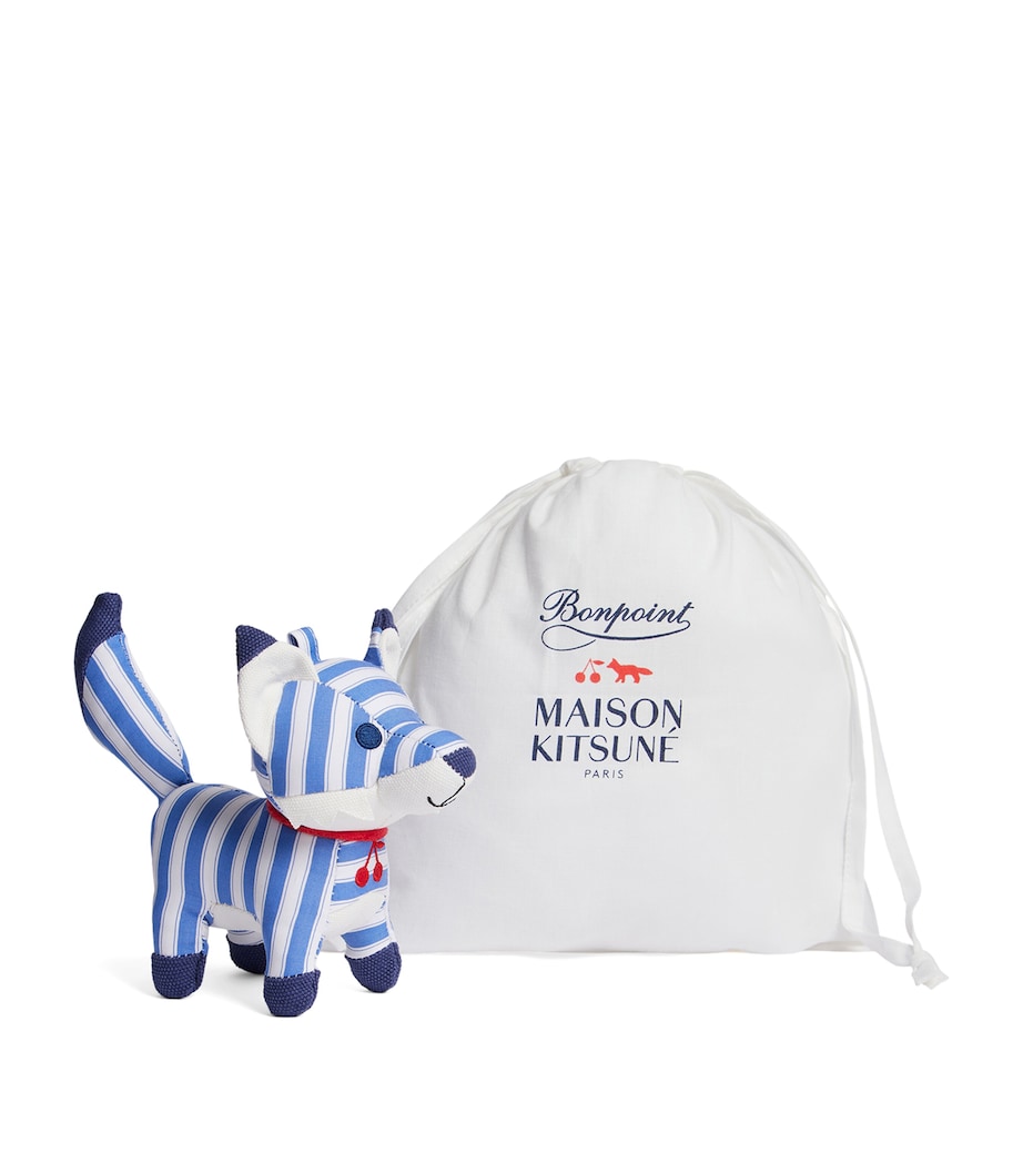 Bonpoint x Maison Kitsuné Fox Toy Ra Bleu De Prusse Image 4